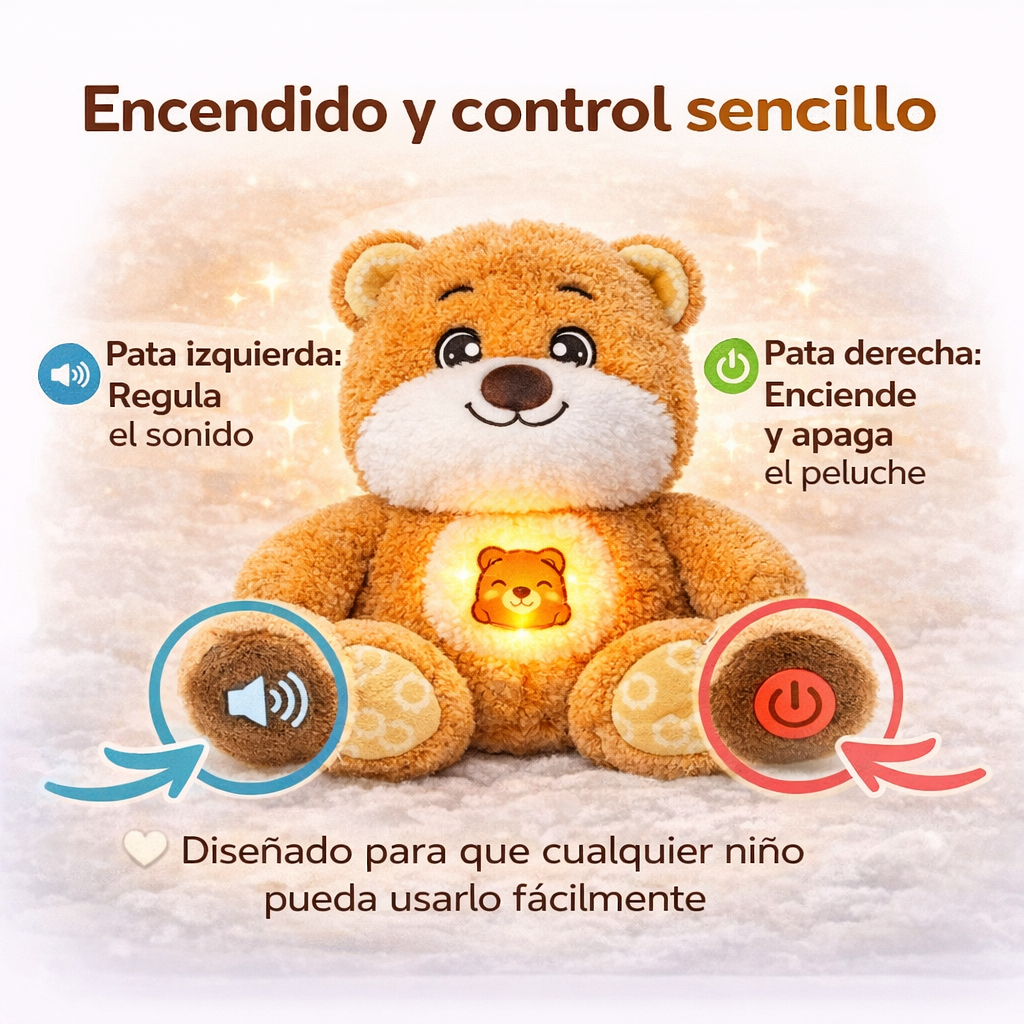 Peluche Abrazable con Respiración de Calma