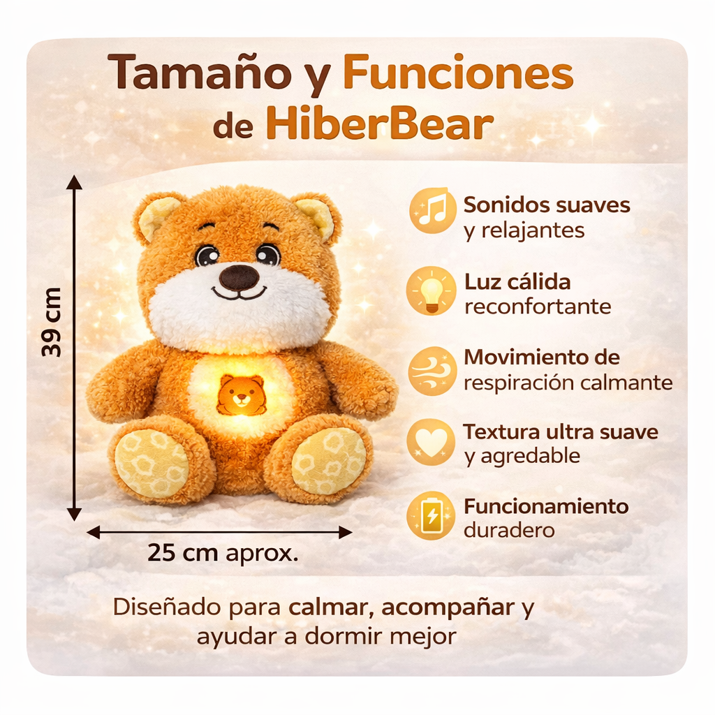 Peluche Abrazable con Respiración de Calma